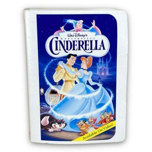 Vintage 1995 McDonalds Happy Meal Toy Cinderella Disney Masterpiece VHS